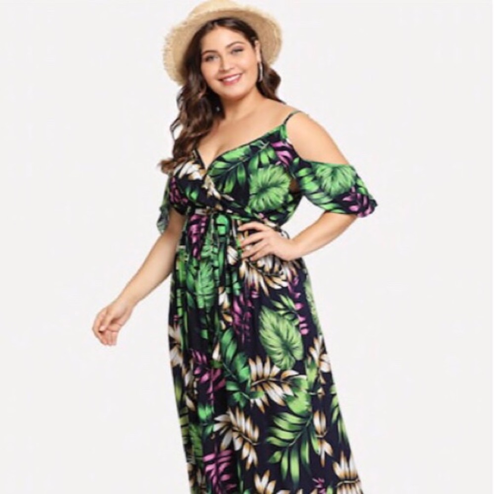 🍃🍁Botanical Dress🍁🍃 - Picture 4 of 5